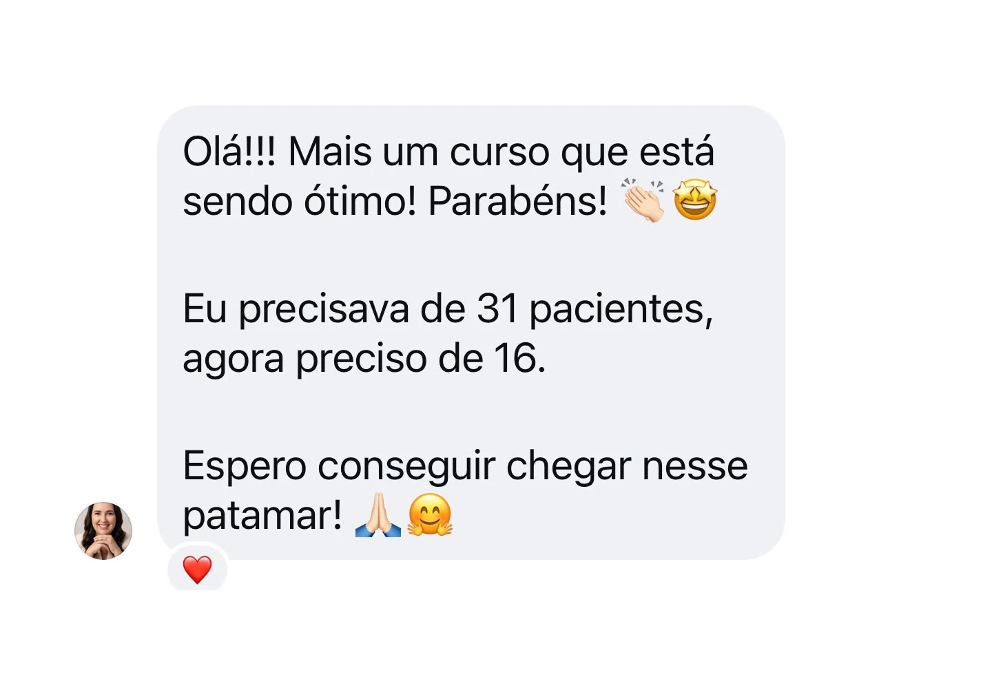 Depoimento 6 de participante do Desafio A Virada do Consultório